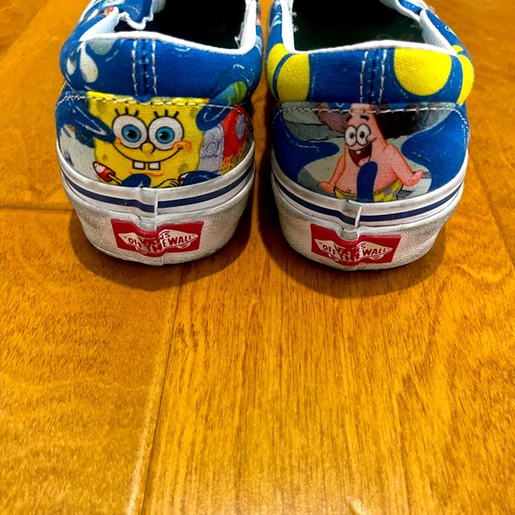 Vans Sponge Bob Classic Slip Ons (size US Men 4.0 Womens 5.5) - Picture 2 of 3
